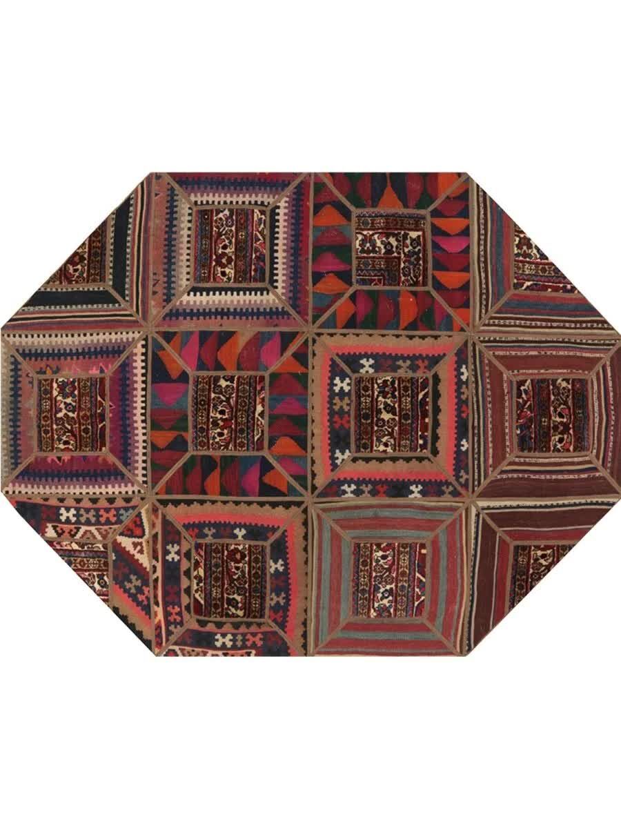 New York, Furniture, USD 450,  5x7 Persian Patchwork Area Rug In DFW TX