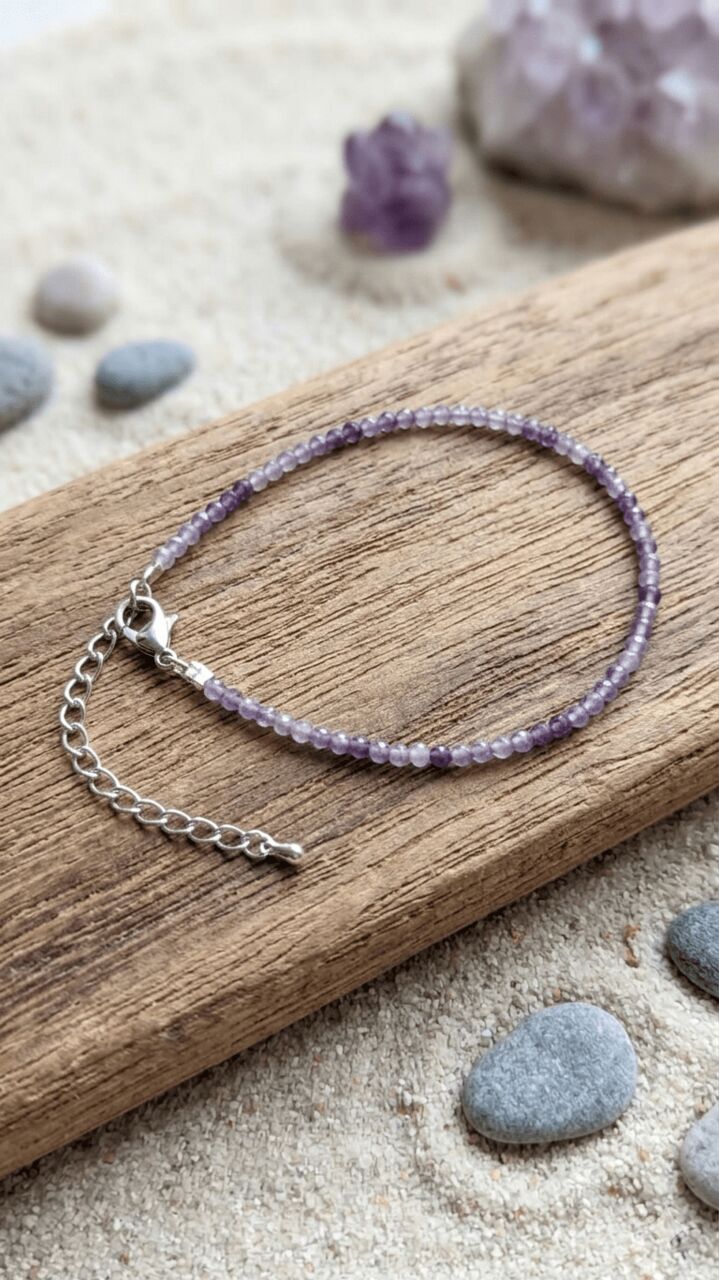 Mumbai, Jewelry, Buy Amethyst Anklet &ndash; A Stylish Gemstone Accessory