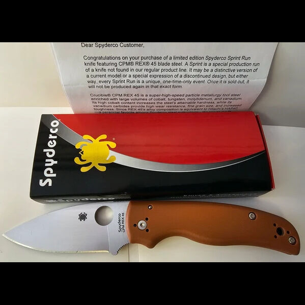 New York, Household Items, USD 365,  Spyderco Shaman: Command 3.58 Inch Steel EDC