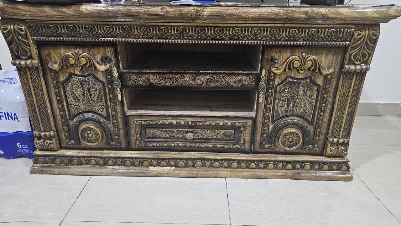 Dammam, Furniture, SAR 150,  TV Table With Shelves