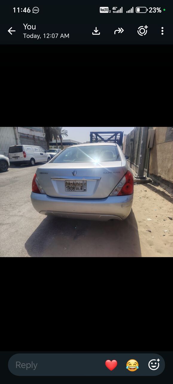 Dammam, Vehicles, Cars & Trucks , SAR 13500,  Renault Safrane,  2011,  Automatic,  286000 KM,  Istemara Valid Until August 2029 , Mvpi Valid Until July2027
