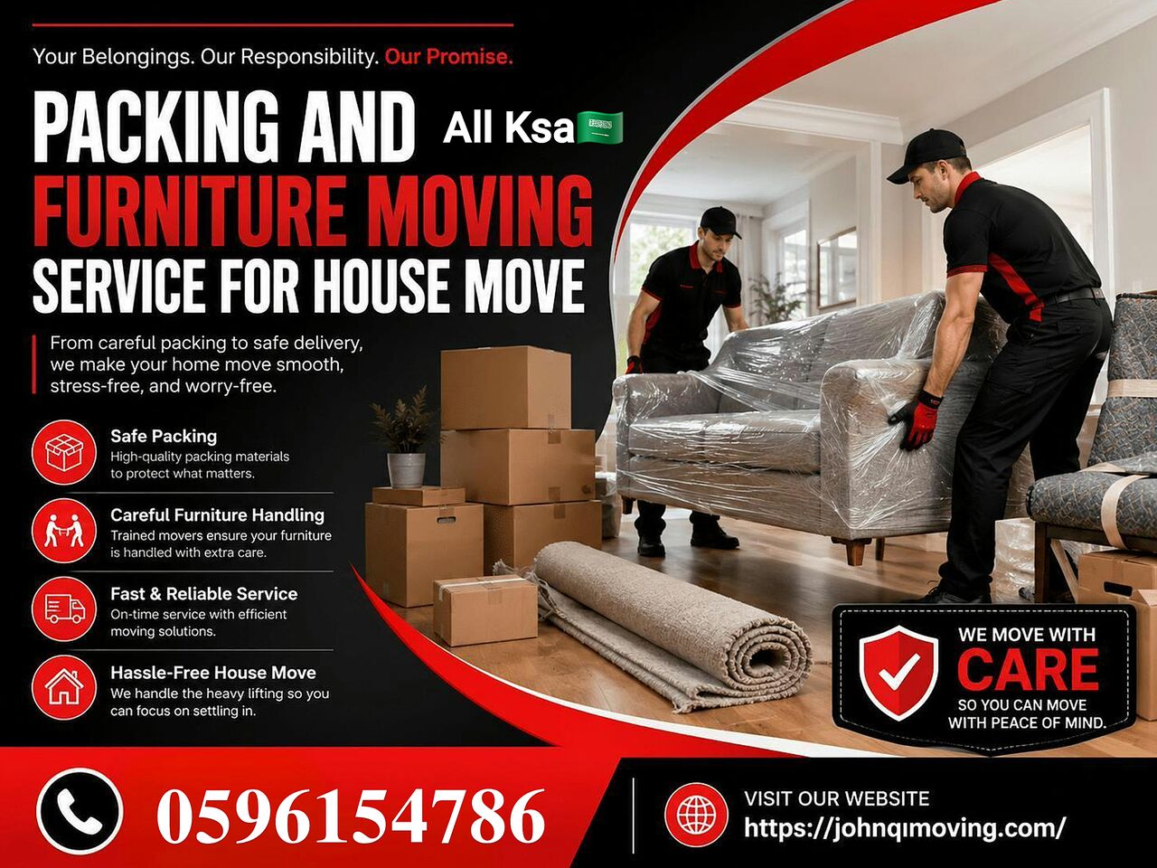 Jeddah, Household, House Office Shifting Jeddah