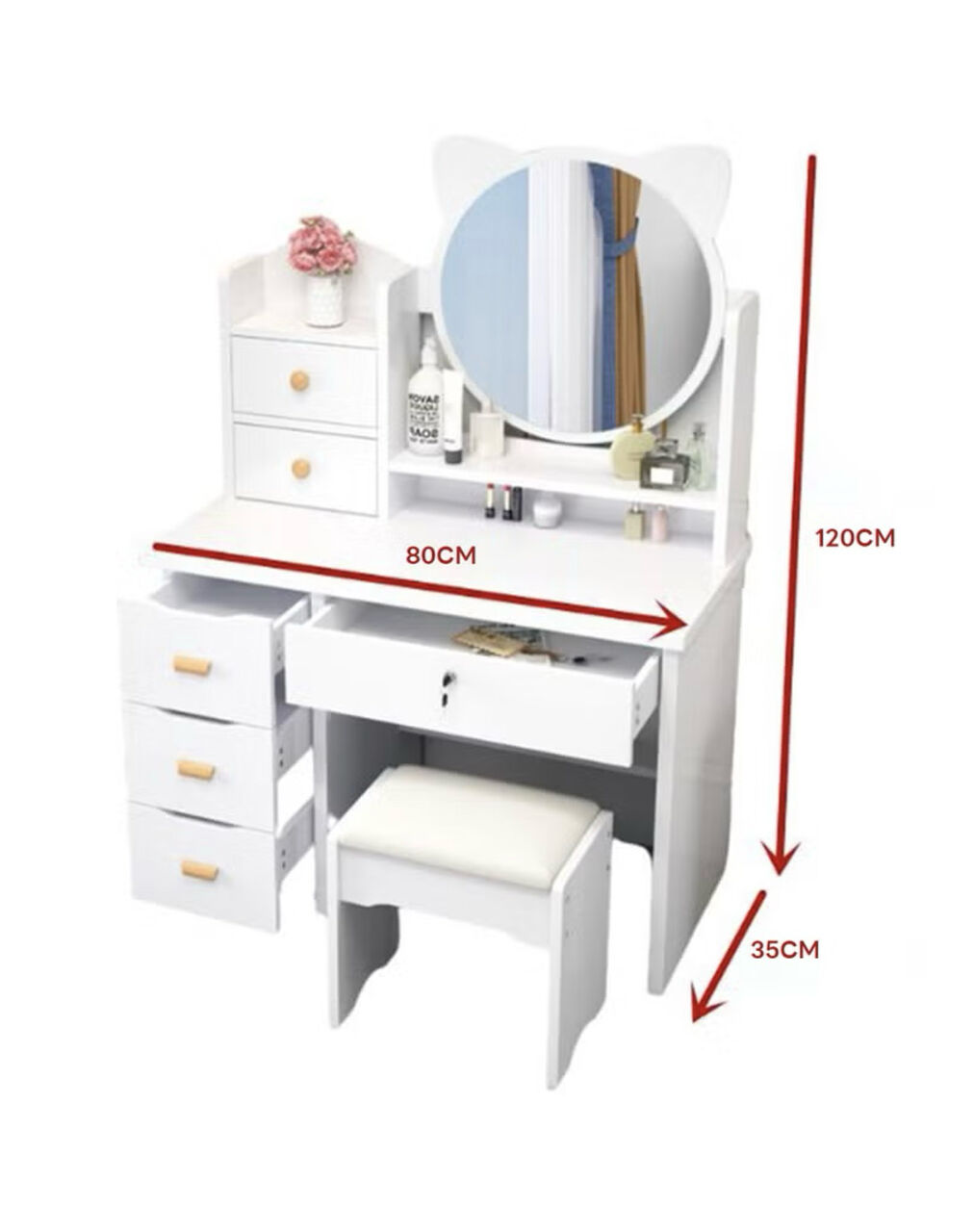 Dhahran, Furniture, SAR 255,  Brand New Dressing Table For Girls