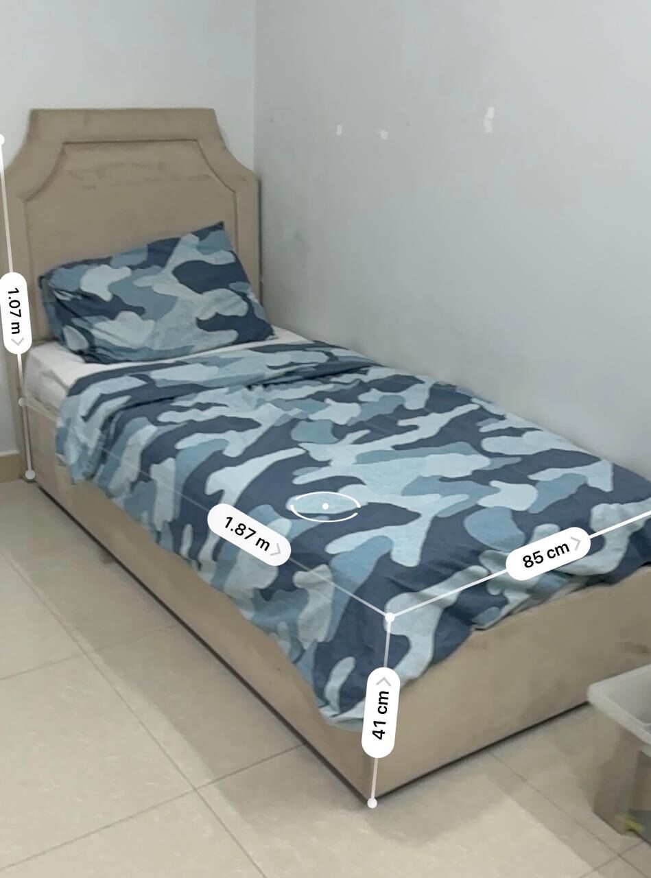 Al Malaz, Furniture, SAR 650,  4 Single Beds For Sale Including Mattresses
