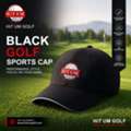USD 30,  Black Golf Sports Cap For Golf, Sports & Everyday Wear