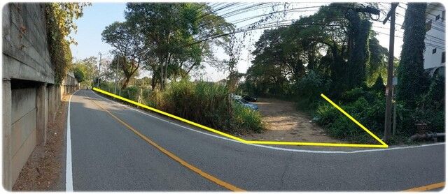 Bangkok, Real Estate For Sale, THB 27931000,  6 BR,  1643 Sq. Feet,  ขายที่ดินสันทราย 4 ไร่ แปลงมุม ติดถ