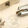 INR 1449,  Order Cat Signature Paper Embosser, Personalized 40mm Stamp By Ink N Bow