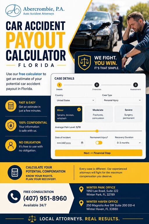 New York, Legal, Car Accident Payout Calculator Florida