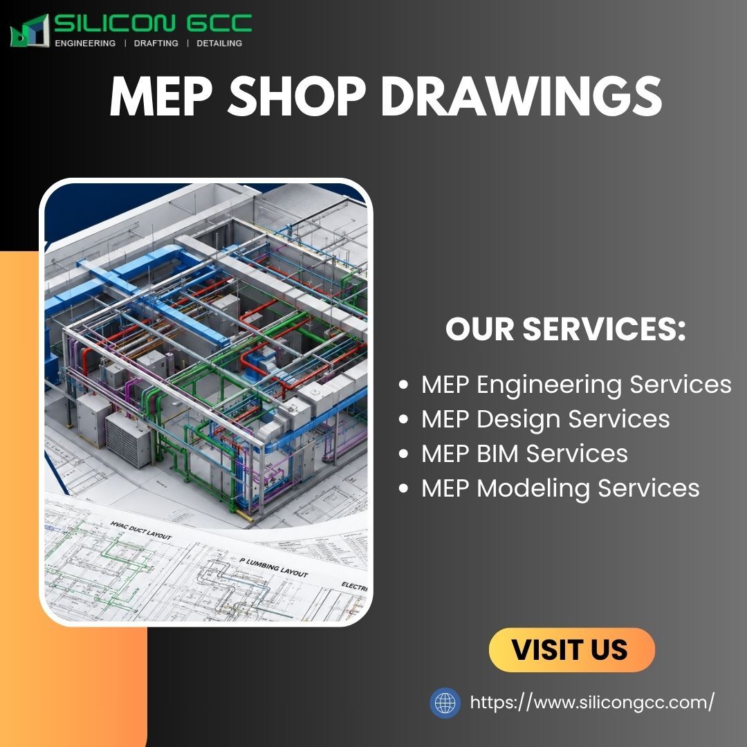 Dubai, Creative, MEP Shop Drawings In Dubai, UAE