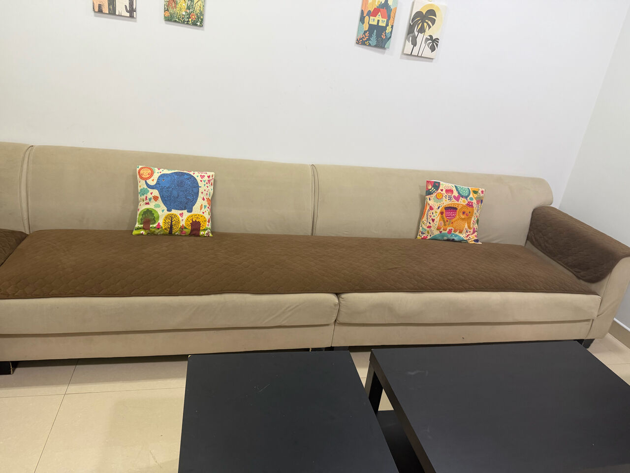 Al Jubail Al Balad, Furniture, SAR 800,  L-Shaped 8 Seater Sofa
