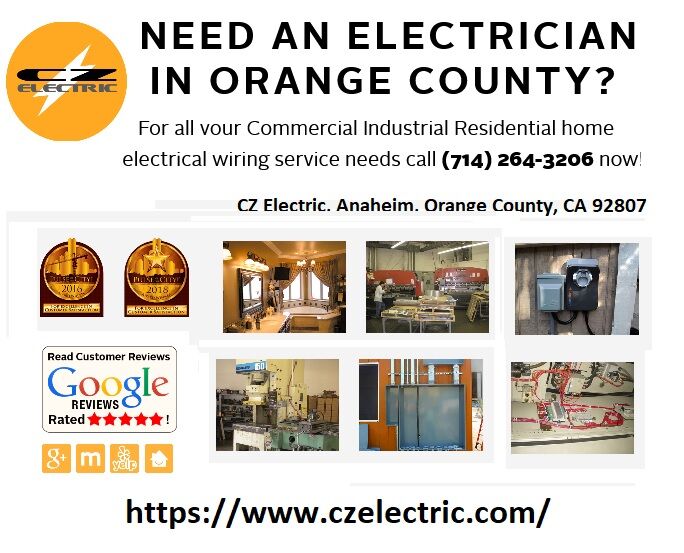 New York, Household, Commercial Electrician For Industrial Electrical Service In Irvine