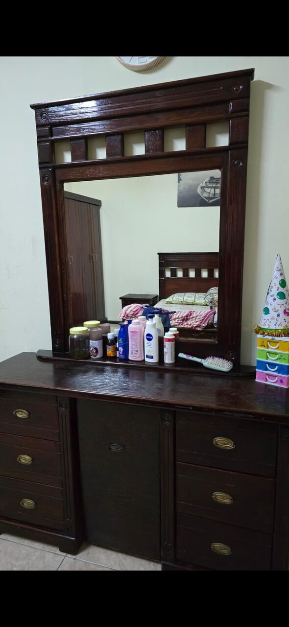 Dammam, Furniture, SAR 850,  Compelete Wooden Bedroom Set With Medicated Mattress.