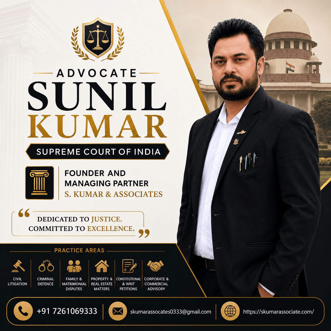 Noida, Legal, Supreme Court Advocate In Noida For Supreme Court Representation & Appellate Strategy