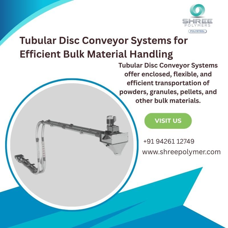 Mumbai, Appliances, Tubular Disc Conveyor Systems For Efficient Material Handling