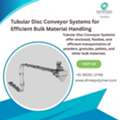 Tubular Disc Conveyor Systems For Efficient Material Handling