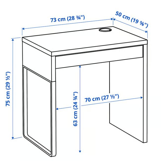 Hoora, Furniture, BHD 15,  🔥 Compact Modern Office Desk With Drawer – Perfect For Home & Workspaces!