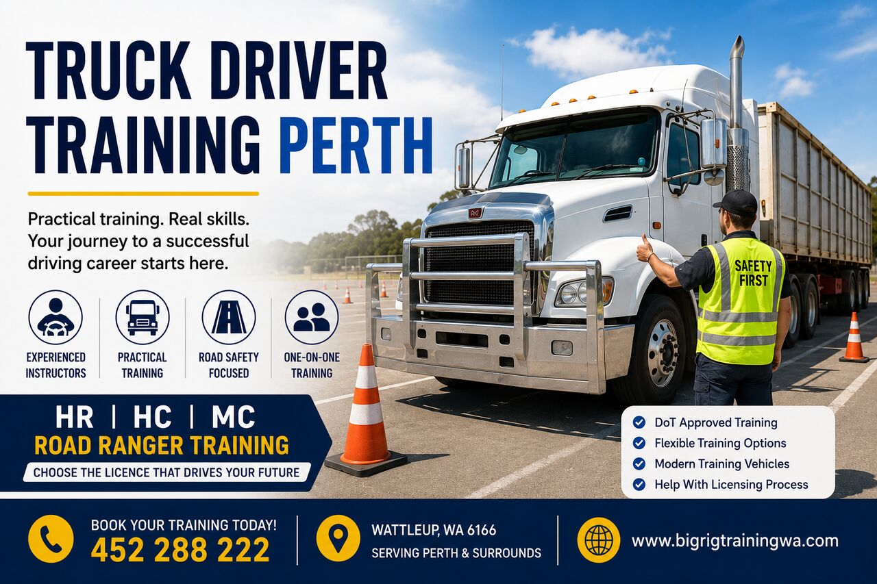 Perth, Education, Truck Driver Training Perth