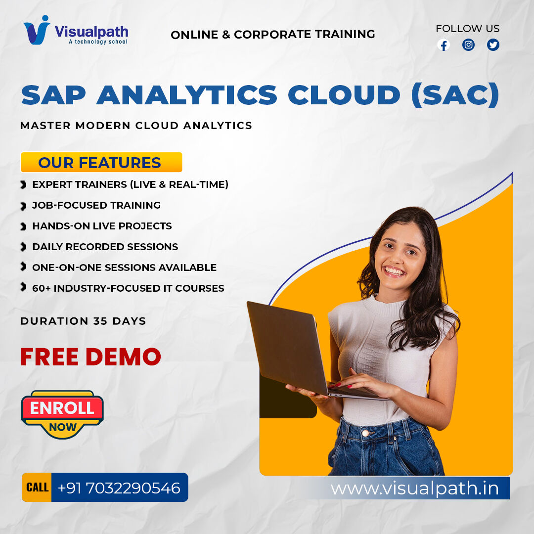Hyderabad, Education, SAP Analytics Cloud Training Online | SAP SAC Training