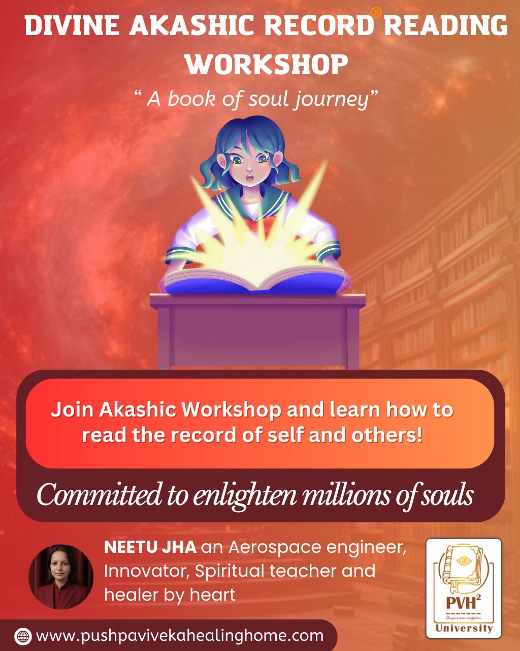 Bangalore, Education, Best Online Healing Workshop | Pushpa Viveka Healing Home