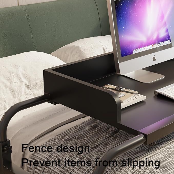 Al Aziziyah, Furniture, SAR 250,  Overbed Table, Over Bed Desk, Laptop Stand, Adjustable Laptop Desk
