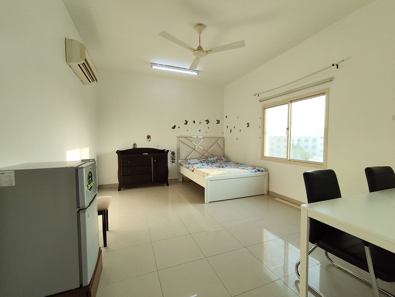 Janabiya, Apartments, Flats, Houses & Villas, BHD 160/year,  1 BR,  Janabiya:- Furnished Studio Flat On Rent With Unlimited Ewa..
