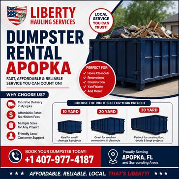 Miami, Business, Dumpster Rental Apopka &ndash; Fast, Affordable & Local Service