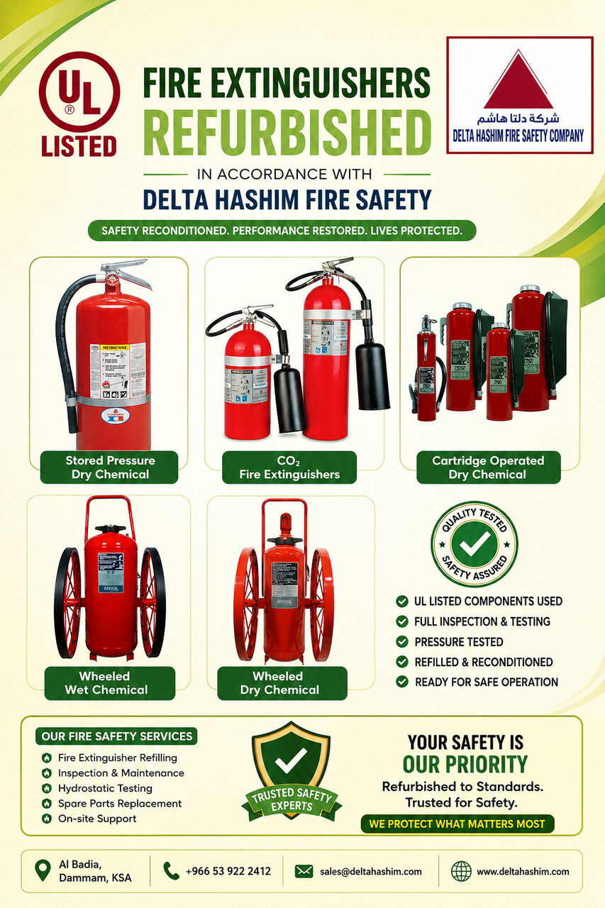 Hara, Technical, Refurbished Fire Extinguishers UL Listed  10 Lbs, 20 Lbs, 30 Lbs And 125 Lbs