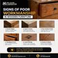 Signs Of Poor Workmanship In Wooden Furniture