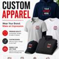 Branded Custom Apparel Printed With Your Logo In Bulk