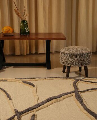 Lucknow, Furniture, INR 32200,  Round Rugs In Living Room: A Stylish Touch For Contemporary Interiors | Loops By LJ