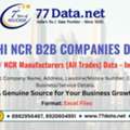 List Of 16000 + Manufacturing Companies In Delhi NCR With Free Sample