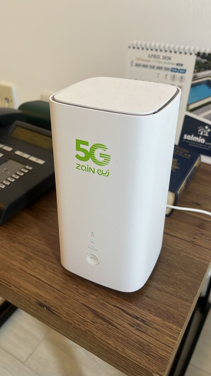 Abraq Ul Raghama, Electronics, SAR 450,  Zain 5G Router (5G CPE 5) - Excellent Condition