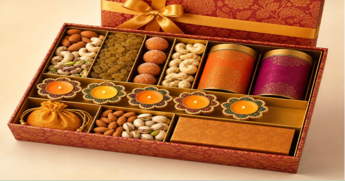 New Delhi, Business, Diwali Colorful Diwali Hamper For Memorable Festive Gifting