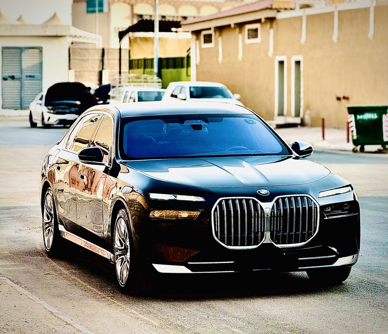 Riyadh, Vehicles, Cars & Trucks , SAR 285000,  Bmw VII 735i 2024,  2024,  Automatic,  44000 KM,  BMW Series VII 735i  Naghi Used Under Warranty For Sale