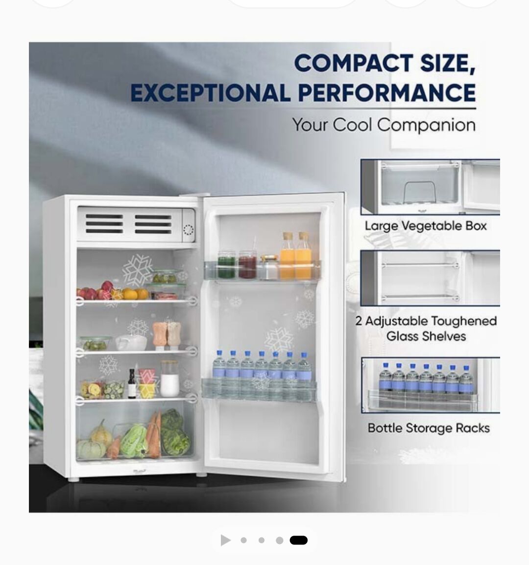 Jubail, Appliances, SAR 310,  NIKAI Single Door Fridge