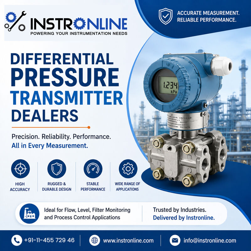 Mumbai, Industrial Machinery, Differential Pressure Transmitter Dealers | Instronline