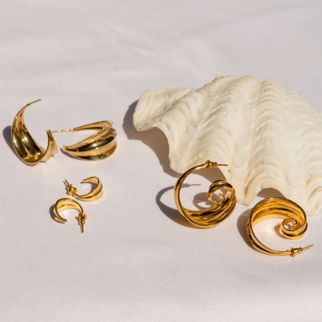London, Jewelry, GBP 95,  Real Gold Earrings For Women Looking For Timeless Jewellery
