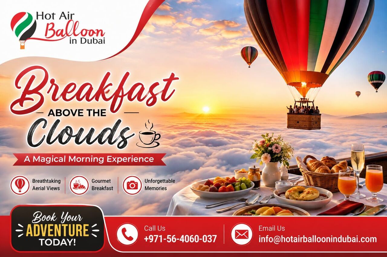 Dubai, Travel, A Luxurious Morning: Breakfast Above The Clouds