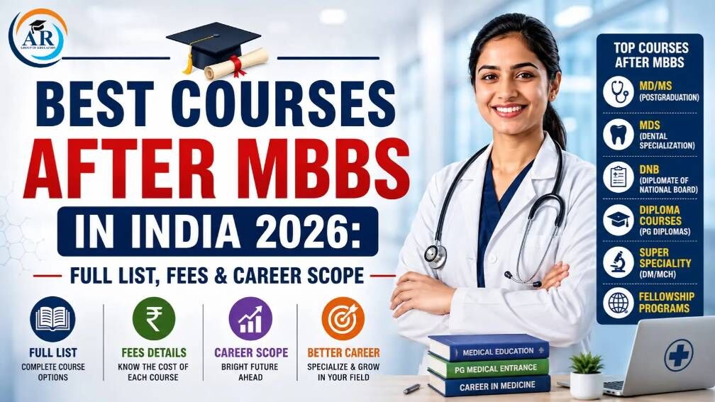 Noida, Education, Best Courses After MBBS In India 2026