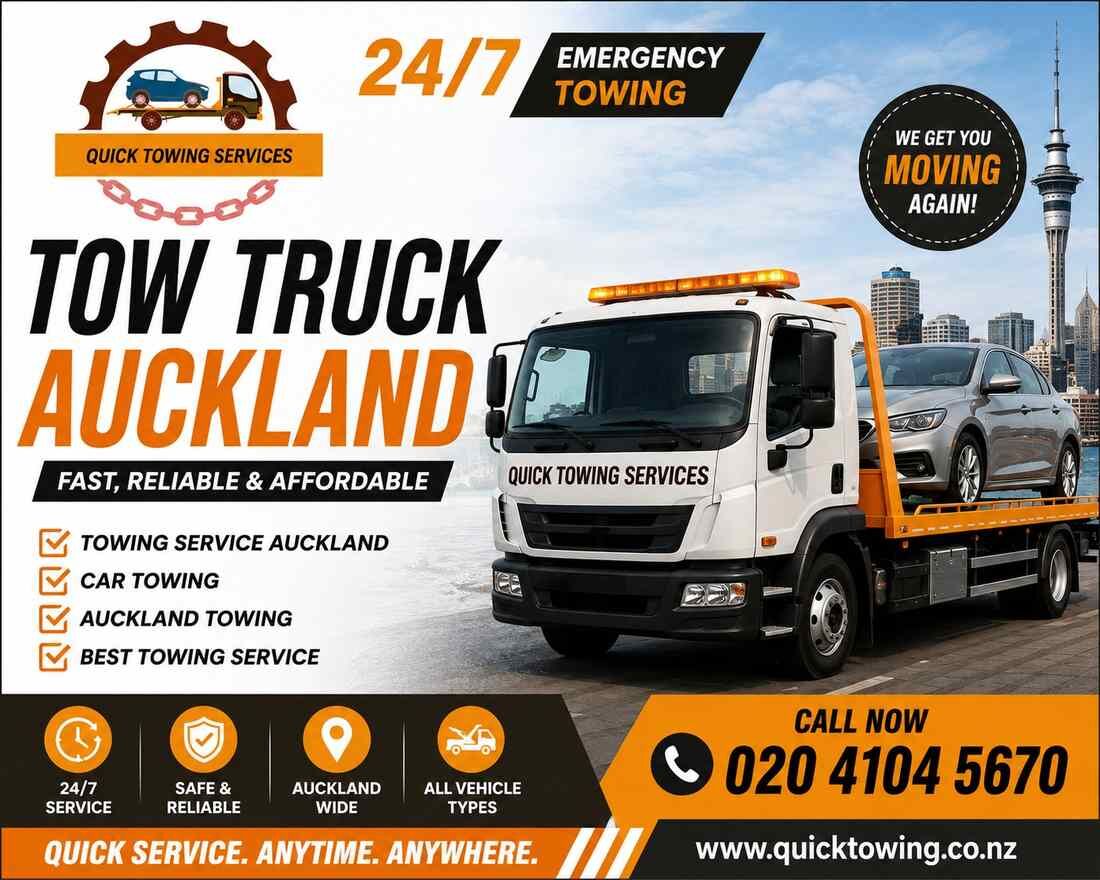 Auckland, Automotive, Auckland Towing Experts &ndash; Car Towing Made Easy