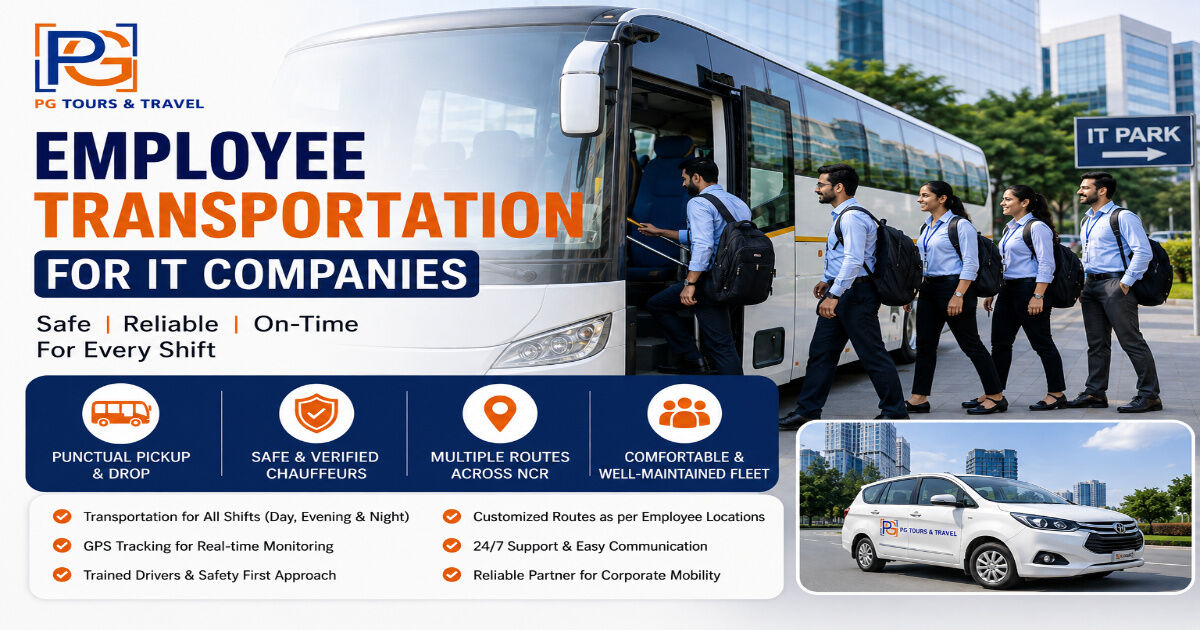 Gurugram, Travel, Employee Transport Services For Safe & Hassle-Free Office Travel