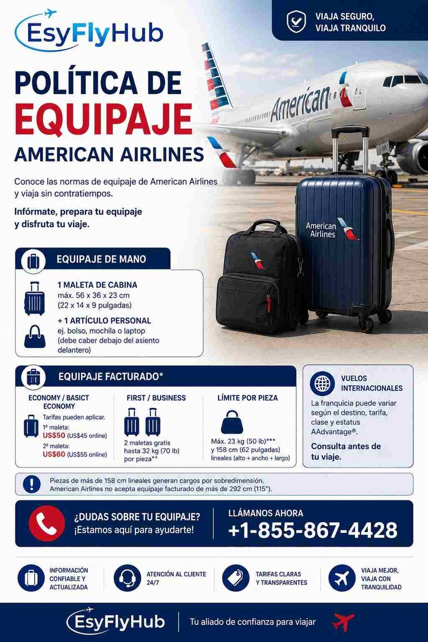 New York, Travel, ¿Cuántas Maletas Puedo Llevar Gratis Con American Airlines?