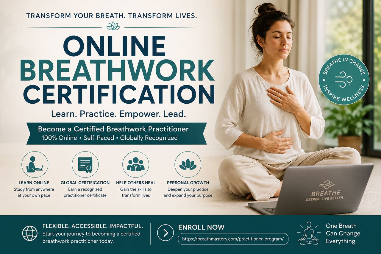 New York, Health, Become Certified Get Online Breathwork Certification