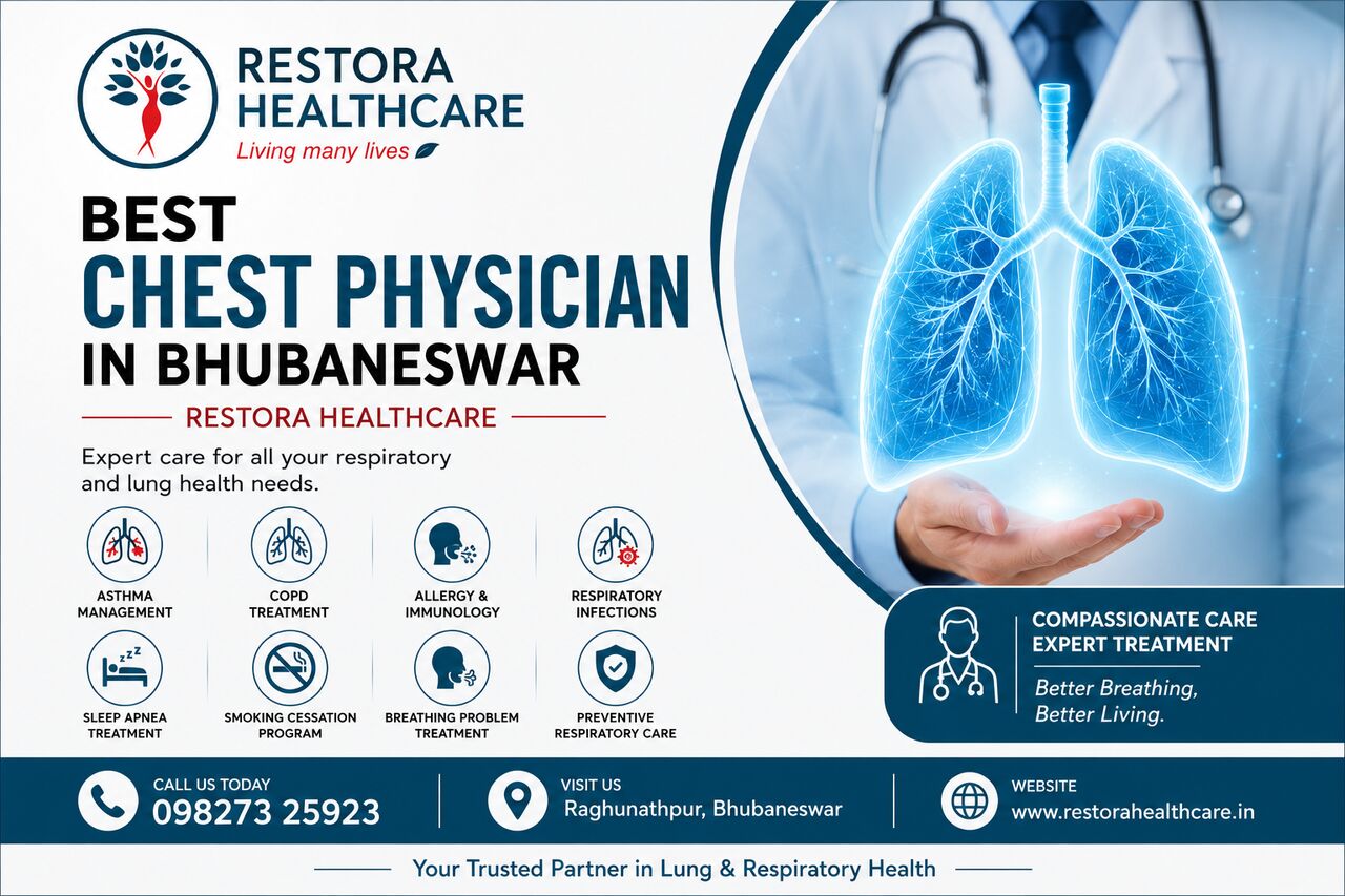 Bhubaneswar, Health, Best Pulmonologist - Restora Healthcare
