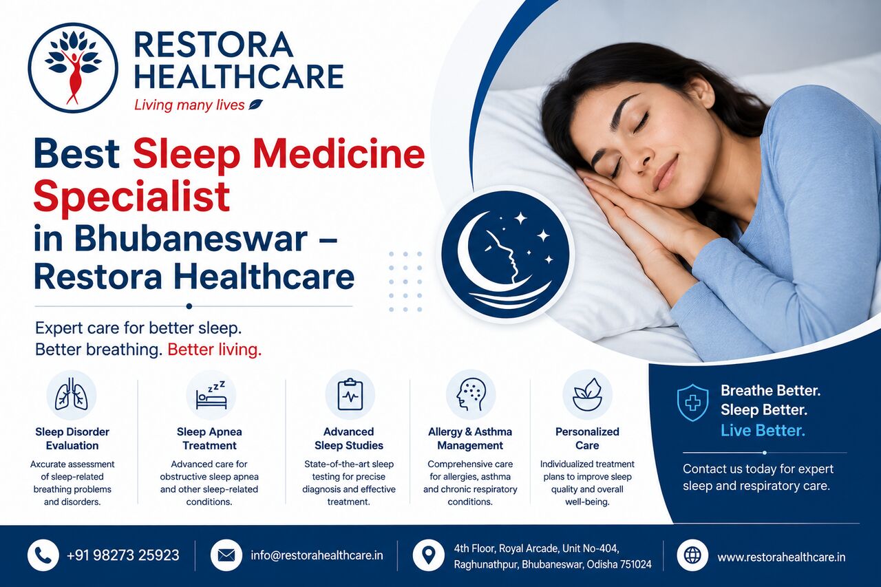 Bhubaneswar, Health, Best Pulmonologist - Restora Healthcare