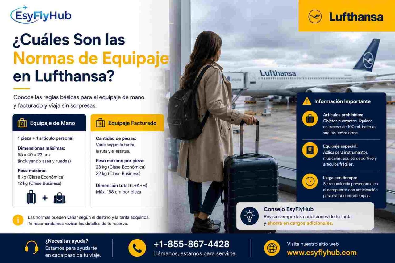 New York, Travel, ¿Qué Debes Saber Sobre Las Normas De Equipaje De Lufthansa?