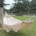 AUD 172,  Best Double Outdoor Camping Tassel Canvas Hammock In Australia