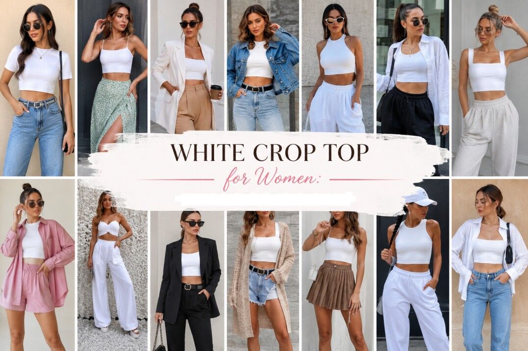 Mumbai, Clothing & Accessories, INR 399,  Loose Fit Boxy White Crop Top For Women &ndash; Pure Streetwear Vibe