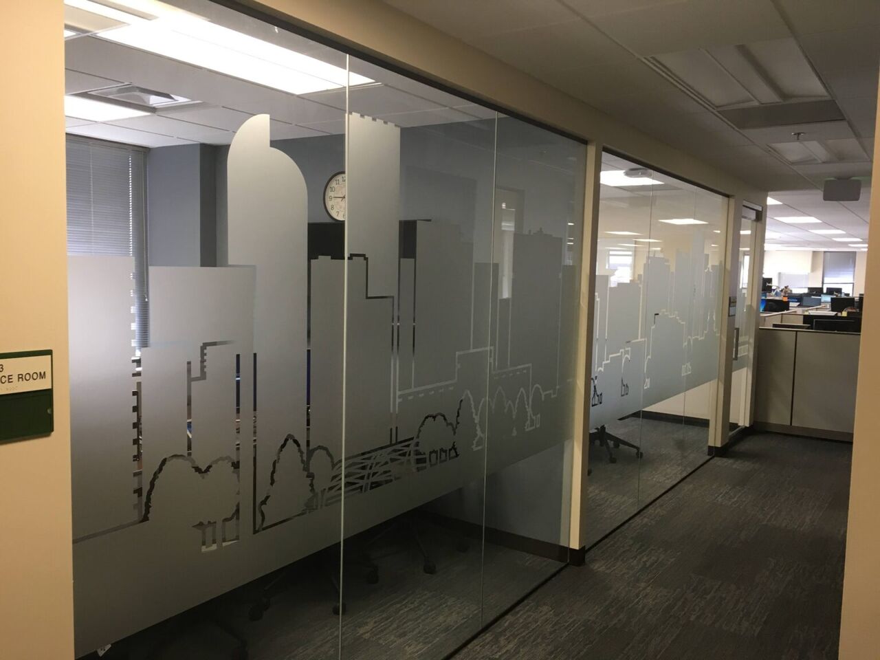 New York, Business, Privacy Window Film In Denver Metro | Frosted Window Film For Homes & Businesses