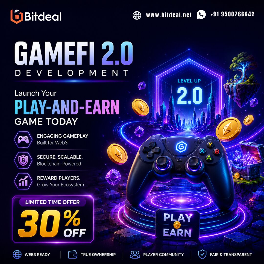 Dubai, Business, GameFi 2.0 Development: Launch Your Play-and-Earn Game Today | 30% OFF